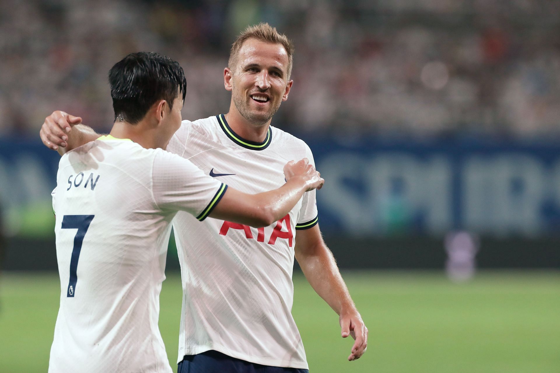Tottenham Hotspur in a preseason friendly